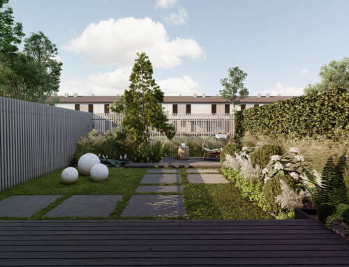 Projekt ogrodu w cieniu  –  50 m2 do 100 m2